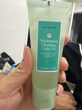 Naturium Niacinamide Cleansing Gelé 3% 2.0 FL OZ Facial Cleanser